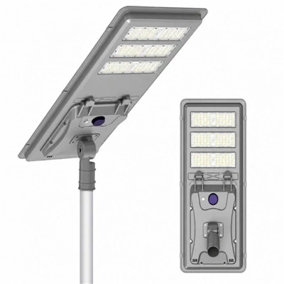 Lumină stradală solară LED 120w